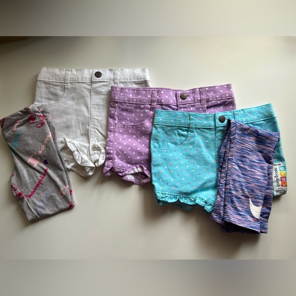 Garanimals Other - 3 Garanimal Shorts 24 Months And 2 Leggings 2T Champion And Nike